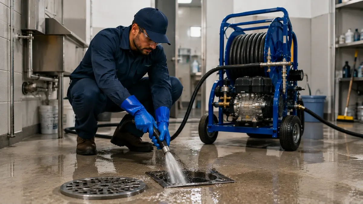 Floor Drain Hydro Jet Cleaning in Santa Ysabel