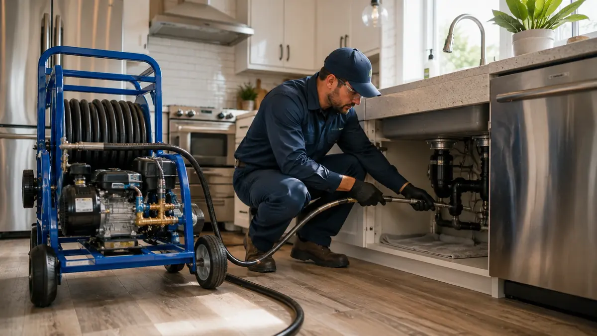 Kitchen Drain Hydro Jetting in Santa Ysabel