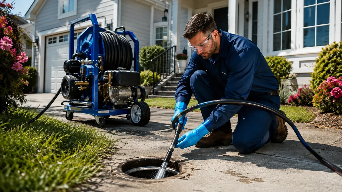 Residential Hydro Jet Drain Cleaning in Santa Ysabel